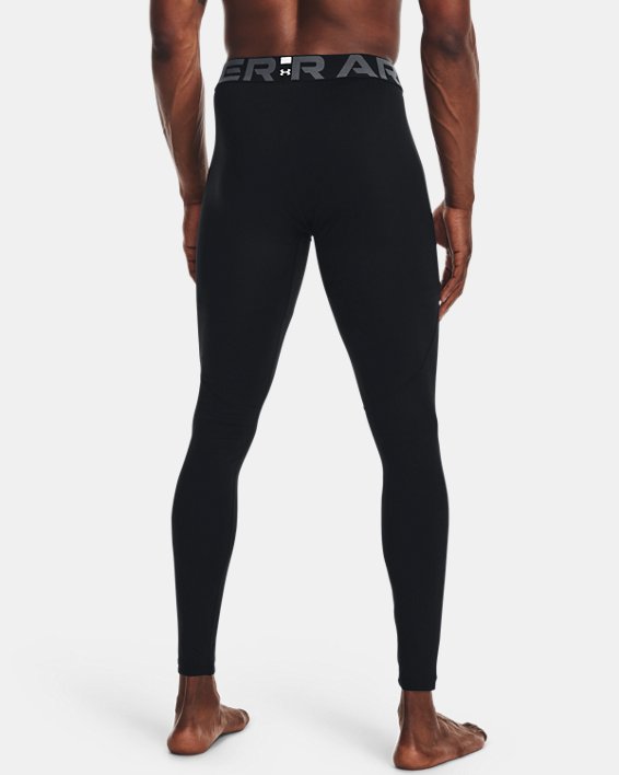 Men's ColdGear® Infrared Leggings, Black, pdpMainDesktop image number 2